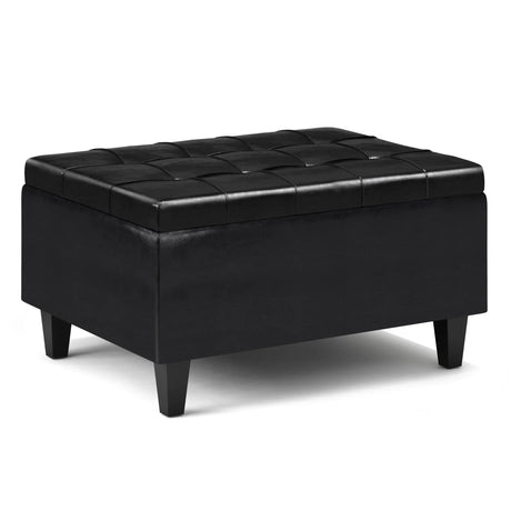 Harrison - Upholstered Coffee Table Storage Ottoman - Furniture Home Direct