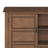 Burlington - Handcrafted Tall TV Media Stand - Furniture Home Direct