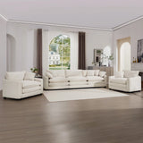 Elegant Corduroy Oversized Sectional Sofa Set With Deep Seats And Flexible Layout - Furniture Home Direct