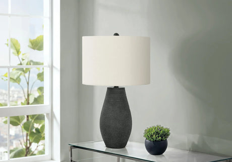 Lighting, Table Lamp, Resin, Contemporary - Black - Furniture Home Direct