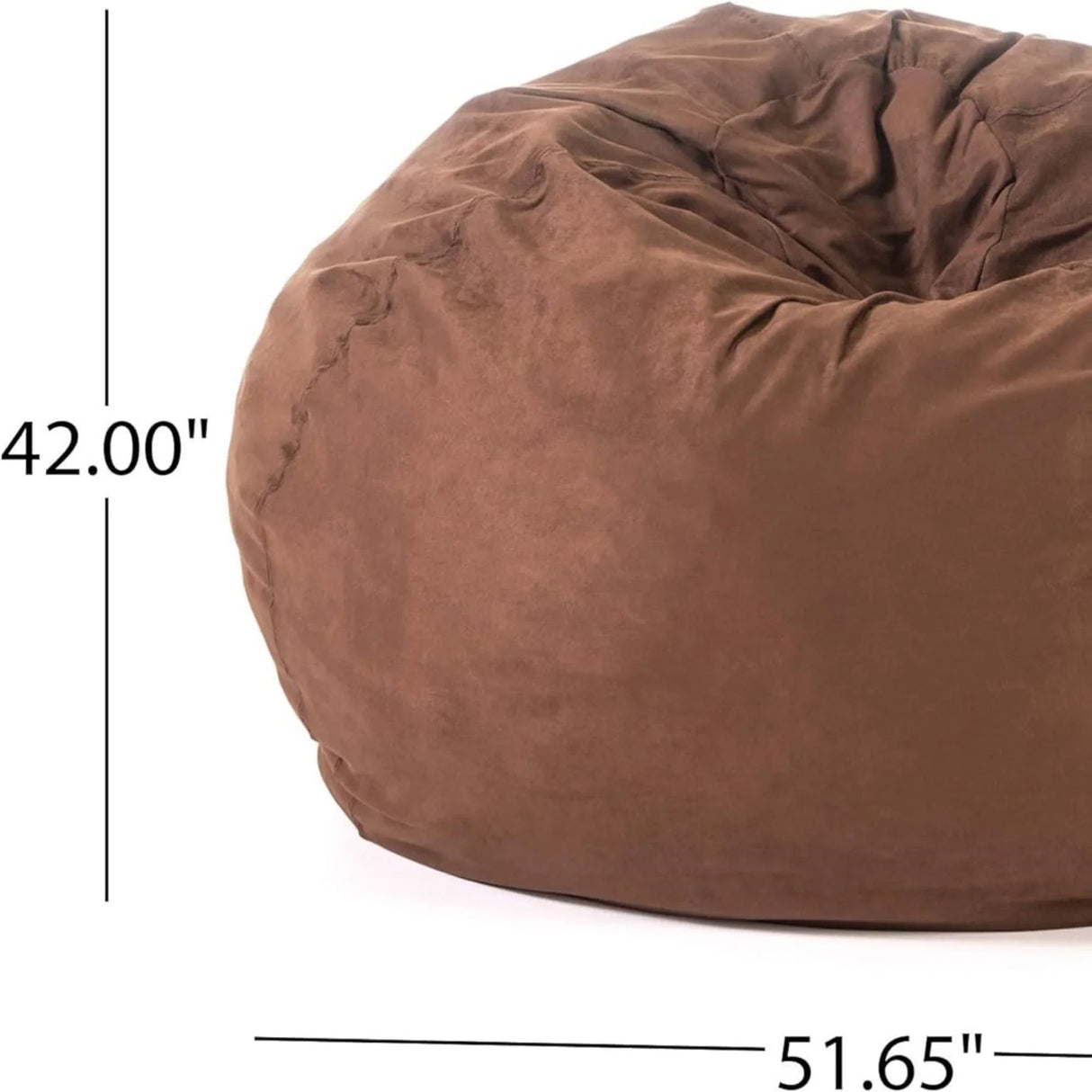 Comfortable High Density Shredded Foam Bean Bag Chair With Removable Cover - Furniture Home Direct