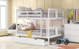 Bunk Bed With Ladder For Bedroom, Guest Room Furniture - Furniture Home Direct