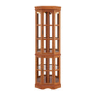 Corner Curio Cabinet With 5 Shelves And Lighting System (E26 Light Bulb Not Included) - Furniture Home Direct