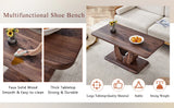 Coffee Table Modern Rectangular Walnut Finish Walnut - Furniture Home Direct