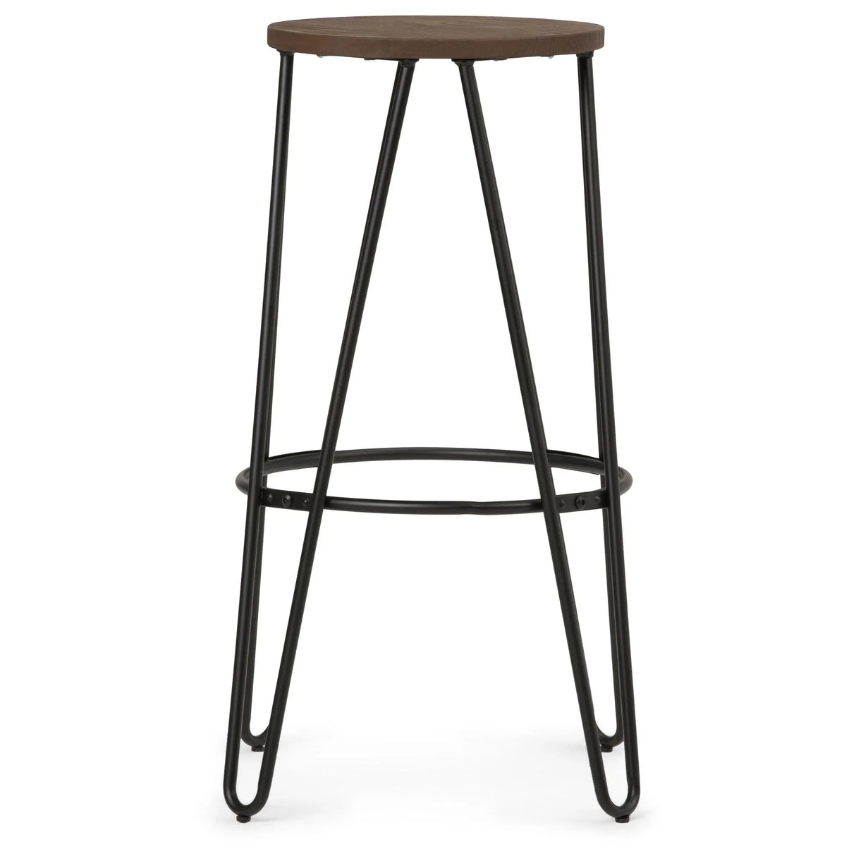 Simeon - Multifunctional Metal Stool With Wood Seat - Furniture Home Direct