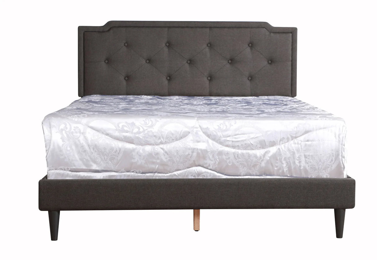 Button Tufted Bed Charming For Cozy Spaces - Furniture Home Direct