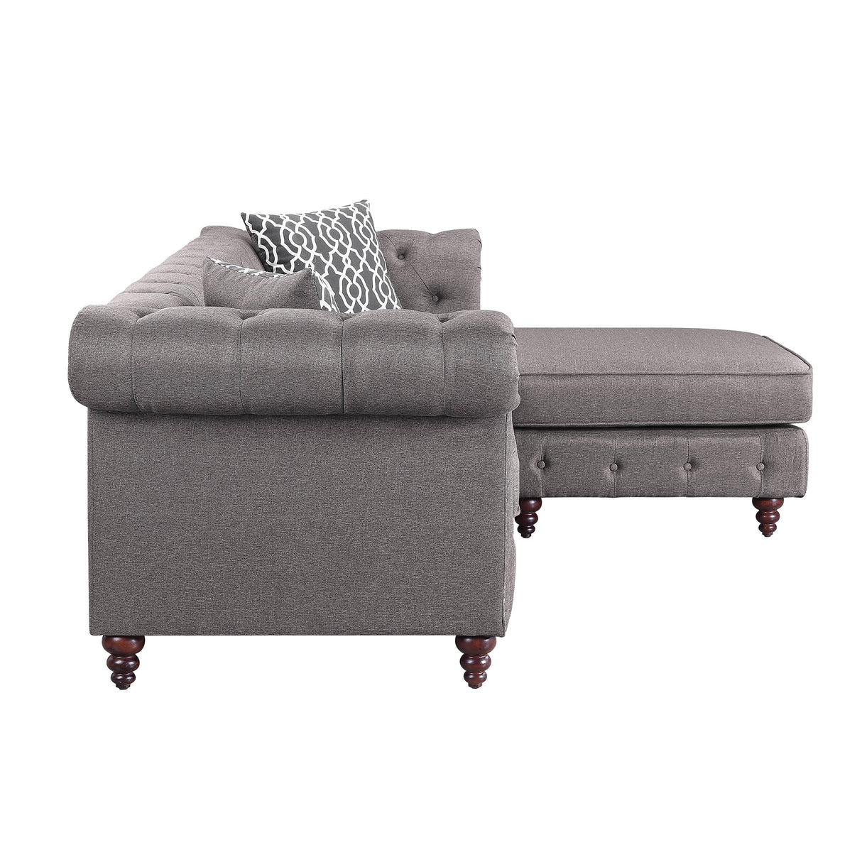 Waldina - Reversible Sectional Sofa - Furniture Home Direct