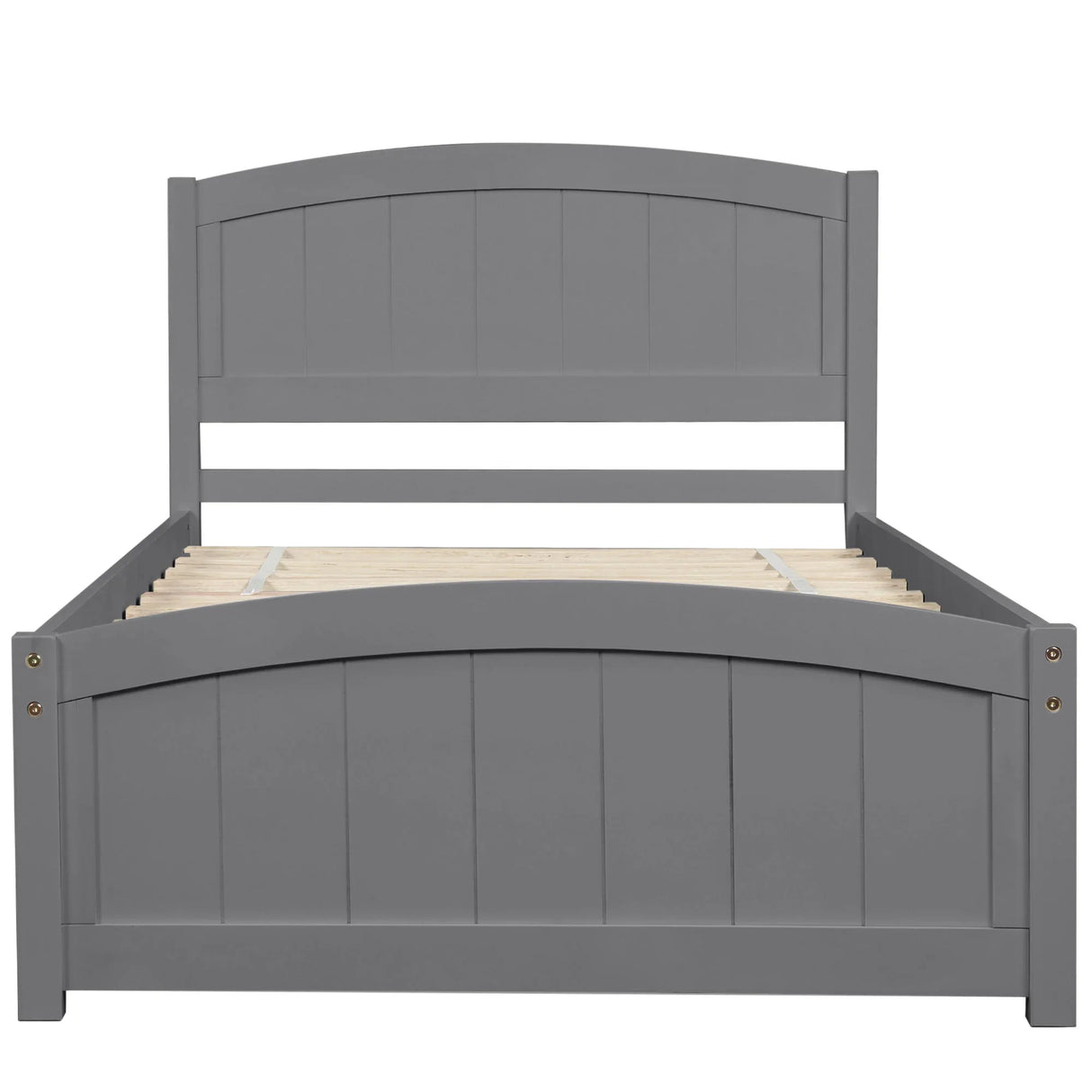 Platform Bed & Headboard, Footboard And Wood Slat Support - Furniture Home Direct