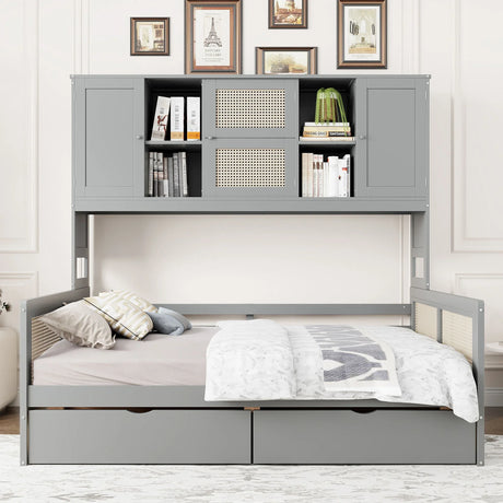 Daybed And All In One Cabinet And Shelf - Furniture Home Direct