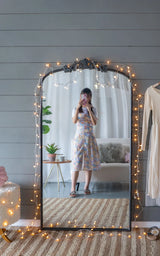 Arch Mirror, Baroque Inspired Wall Decor For Bathroom, Bedroom, Living Room - Furniture Home Direct