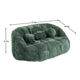 Bean Bag Lazy Sofa Durable Comfort Lounger High Back Bean Bag Chair Couch - Furniture Home Direct