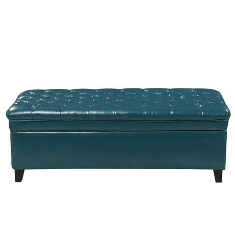 Juliana - Storage Ottoman With Birch Legs