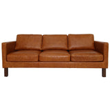 Memphis - Waxy Sofa - Cognac - Furniture Home Direct