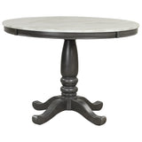 Dining Set Marble Table With Upholstered Chairs Gray - Furniture Home Direct