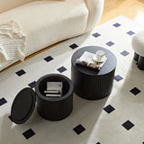 Handcrafted Nested Table Set, 2 Pieces - Furniture Home Direct