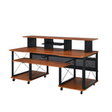 Megara - Music Desk, Multiple Storage - Furniture Home Direct