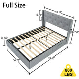 Bed With Gas Lift Storage, USB Ports - Furniture Home Direct