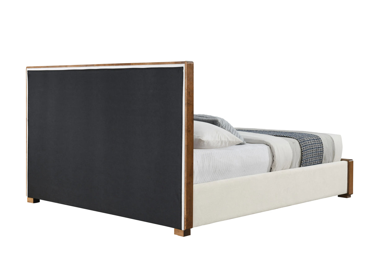 Kaleea - Queen Bed - Beige - Furniture Home Direct