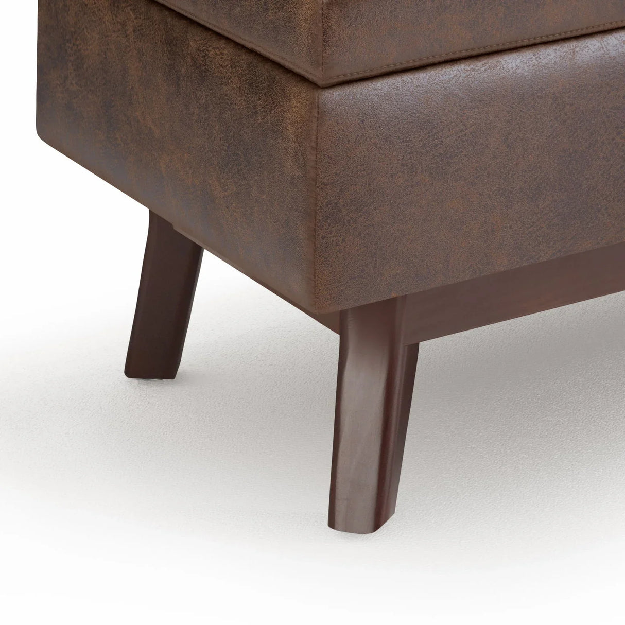 Owen - Upholstered Rectangular Storage Ottoman - Furniture Home Direct