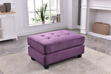 Chic Contemporary Ottoman - Furniture Home Direct