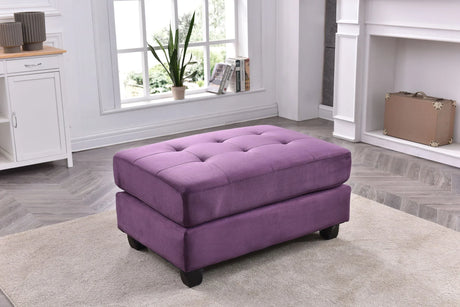 Chic Contemporary Ottoman - Furniture Home Direct