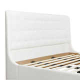 Brooks - Contemporary Tufted Shelter Platform Bed - Furniture Home Direct