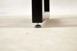 Square Extendable Dining Table With Metal Leg, Modern Space Saving Kitchen Table For Living Room - Furniture Home Direct