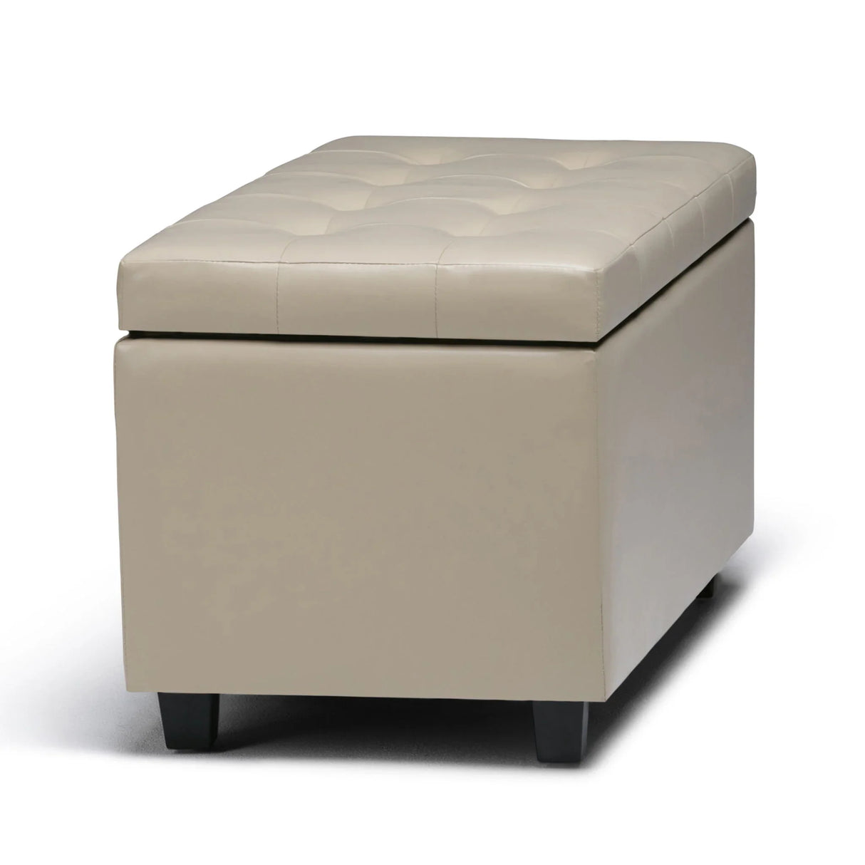 Cosmopolitan - Upholstered Storage Ottoman - Furniture Home Direct