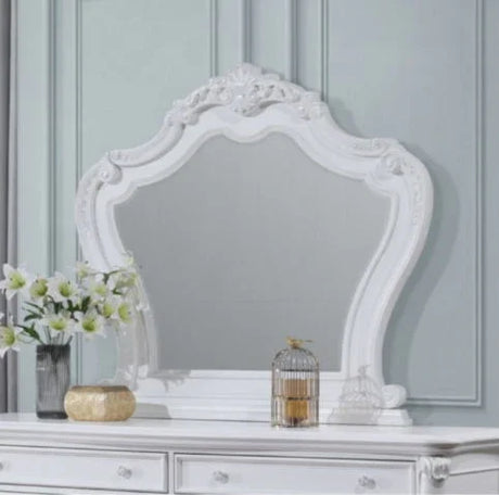 Latisha - Mirror - White - Furniture Home Direct