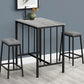 3 Pieces Dining Set, Counter Height, Rectangular, Small, Contemporary & Modern - Furniture Home Direct