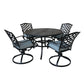 Aluminum Round Dining Set - Furniture Home Direct