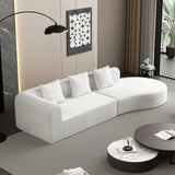 Modular Stationary Sofa - White - Furniture Home Direct