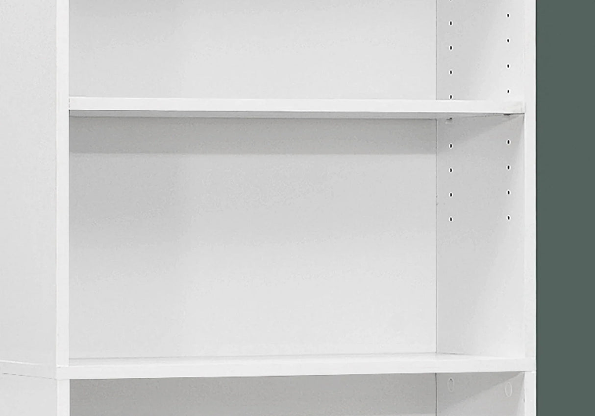 Bookshelf, Bookcase, 6 Tier, For Office, Transitional - Furniture Home Direct