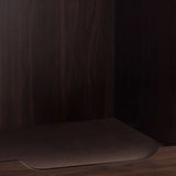 Modern Pet End Table With Removable Mat - Dark Walnut - Furniture Home Direct