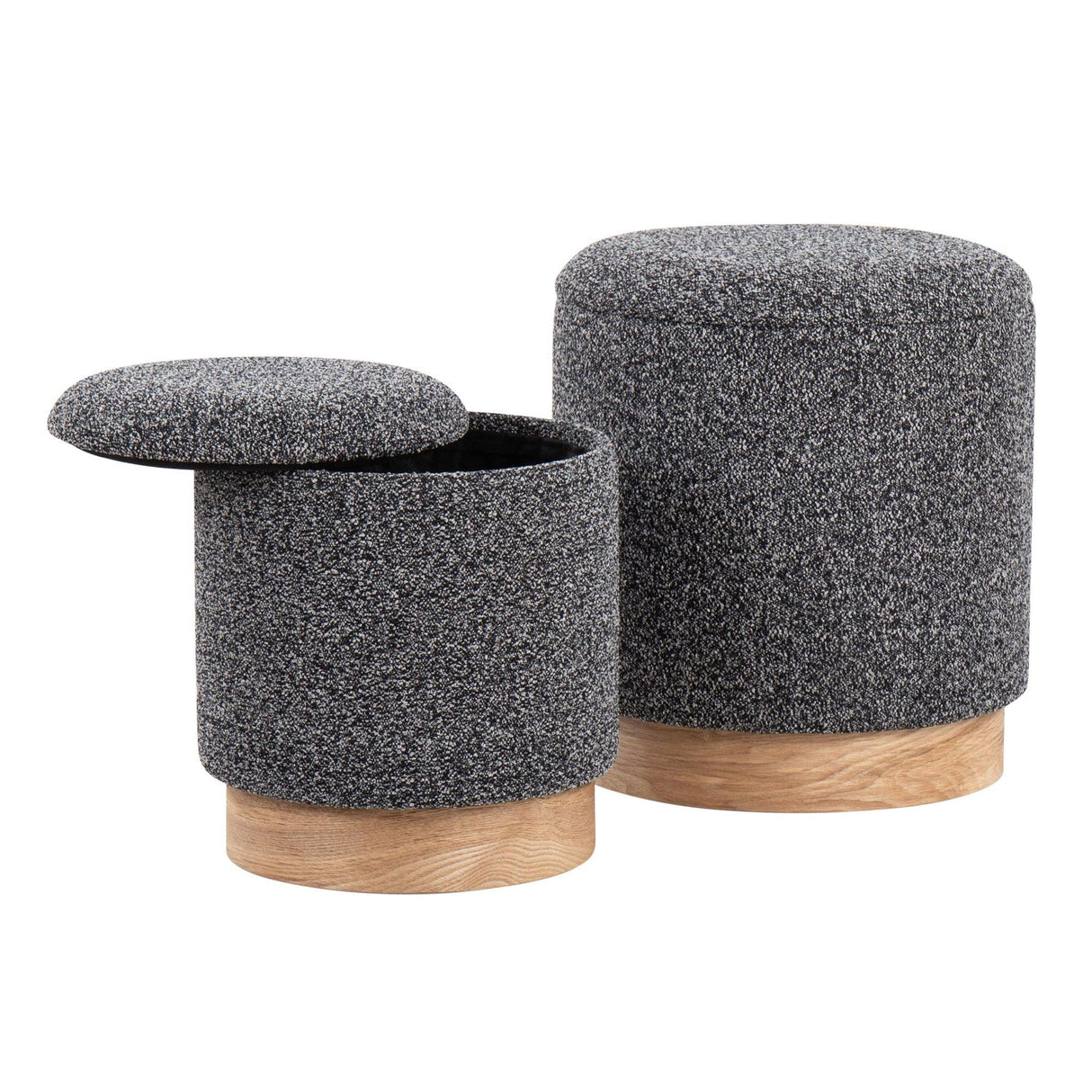 Marla - Contemporary, Nesting Ottoman Set - Furniture Home Direct