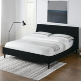 Aspen - Vertical Tufted Modern Headboard Platform Bed Set - Furniture Home Direct