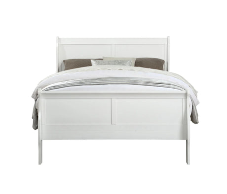 Louis Philippe - Sleigh Style Bed - Furniture Home Direct