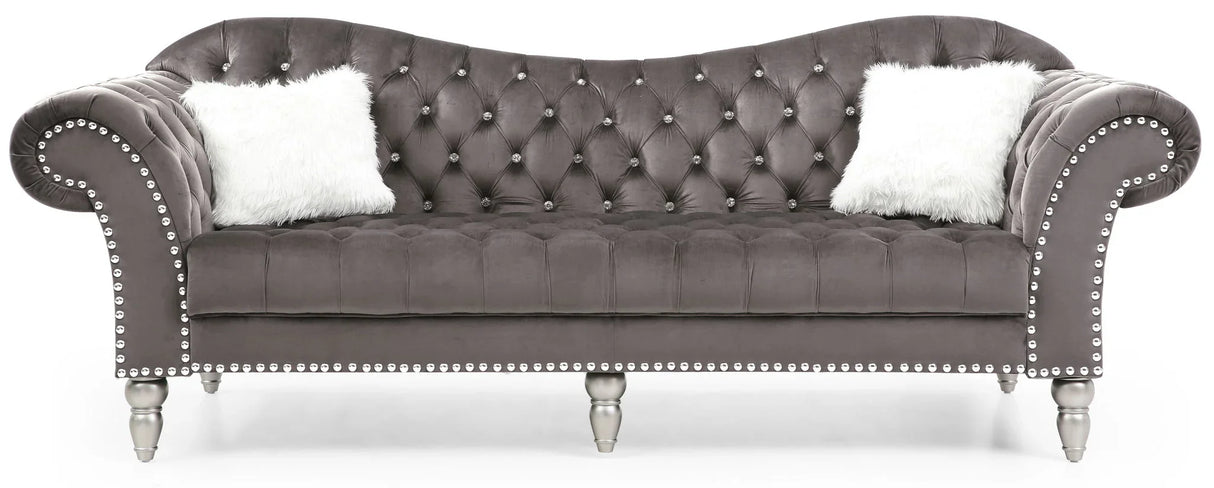 Wilshire - Soft Velvet Sofa - Furniture Home Direct