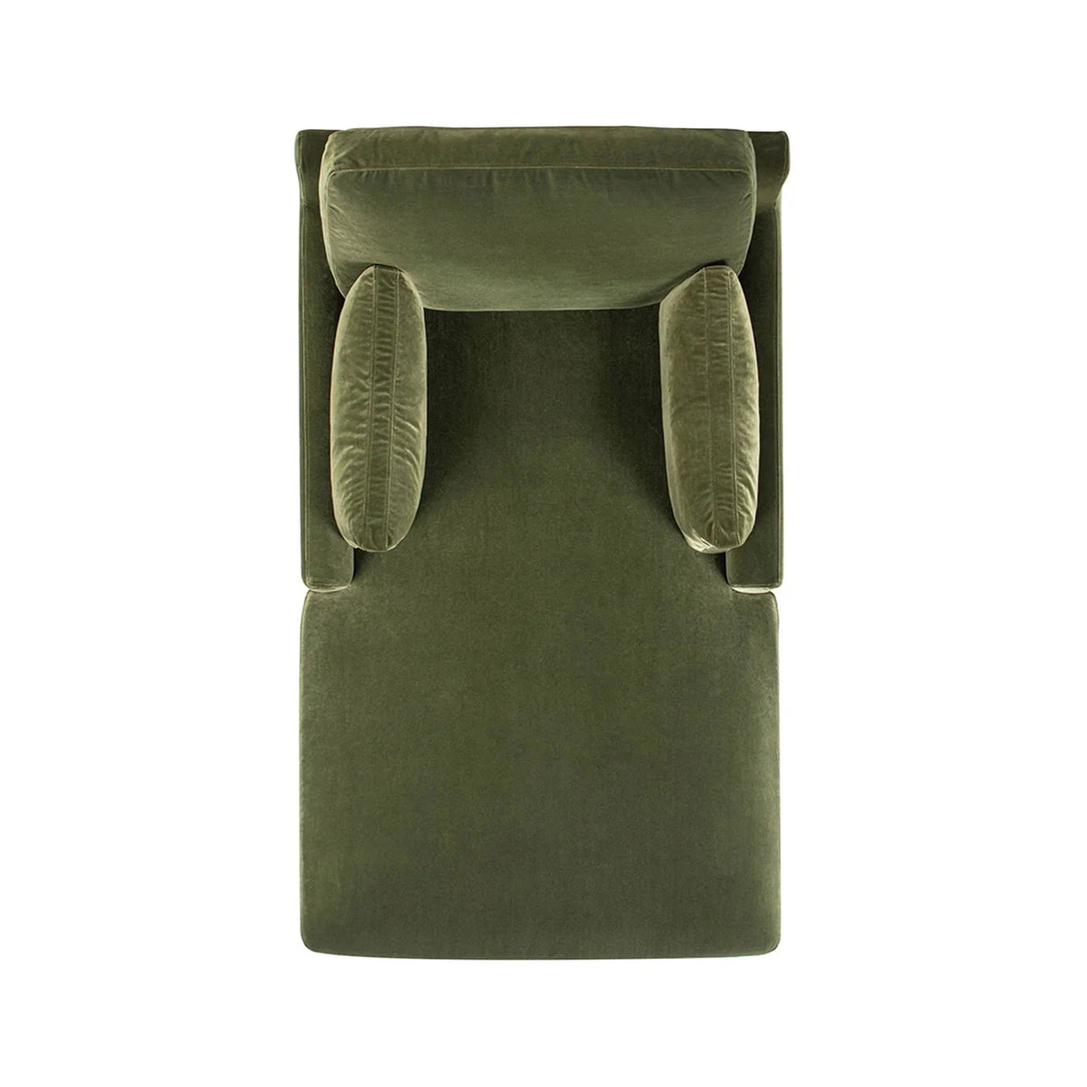 Pasadena - Modern Farmhouse Chaise Lounge Chair - Olive Green - Furniture Home Direct
