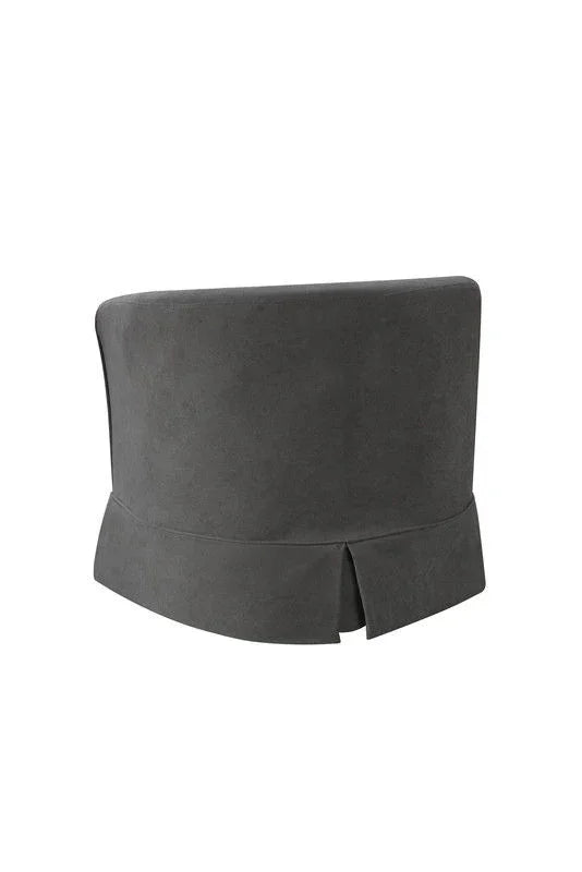 Tucker - Woven Fabric Swivel Barrel Chair - Furniture Home Direct