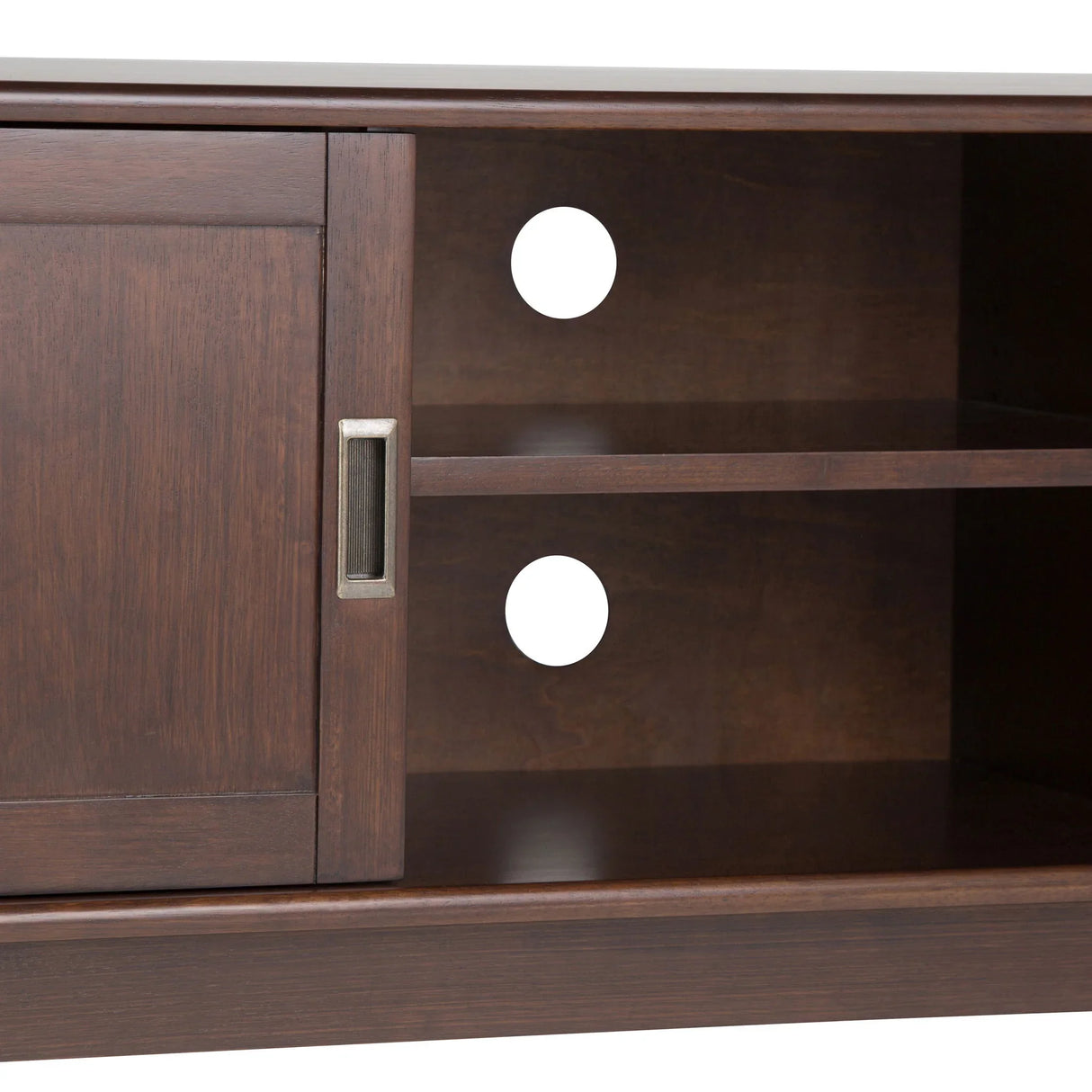 Draper - Handcrafted Mid Century Low TV Media Stand - Furniture Home Direct