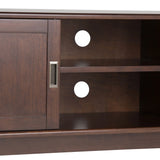 Draper - Handcrafted Mid Century Low TV Media Stand - Furniture Home Direct