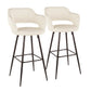 Margarite - Contemporary Barstool (Set of 2) - Furniture Home Direct