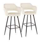 Margarite - Contemporary Barstool (Set of 2) - Furniture Home Direct
