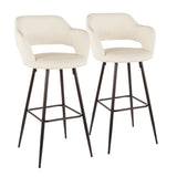 Margarite - Contemporary Barstool (Set of 2) - Furniture Home Direct