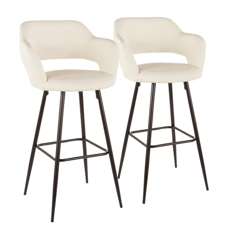 Margarite - Contemporary Barstool (Set of 2) - Furniture Home Direct