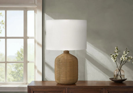 Lighting, Table Lamp, Rattan, Modern - Furniture Home Direct
