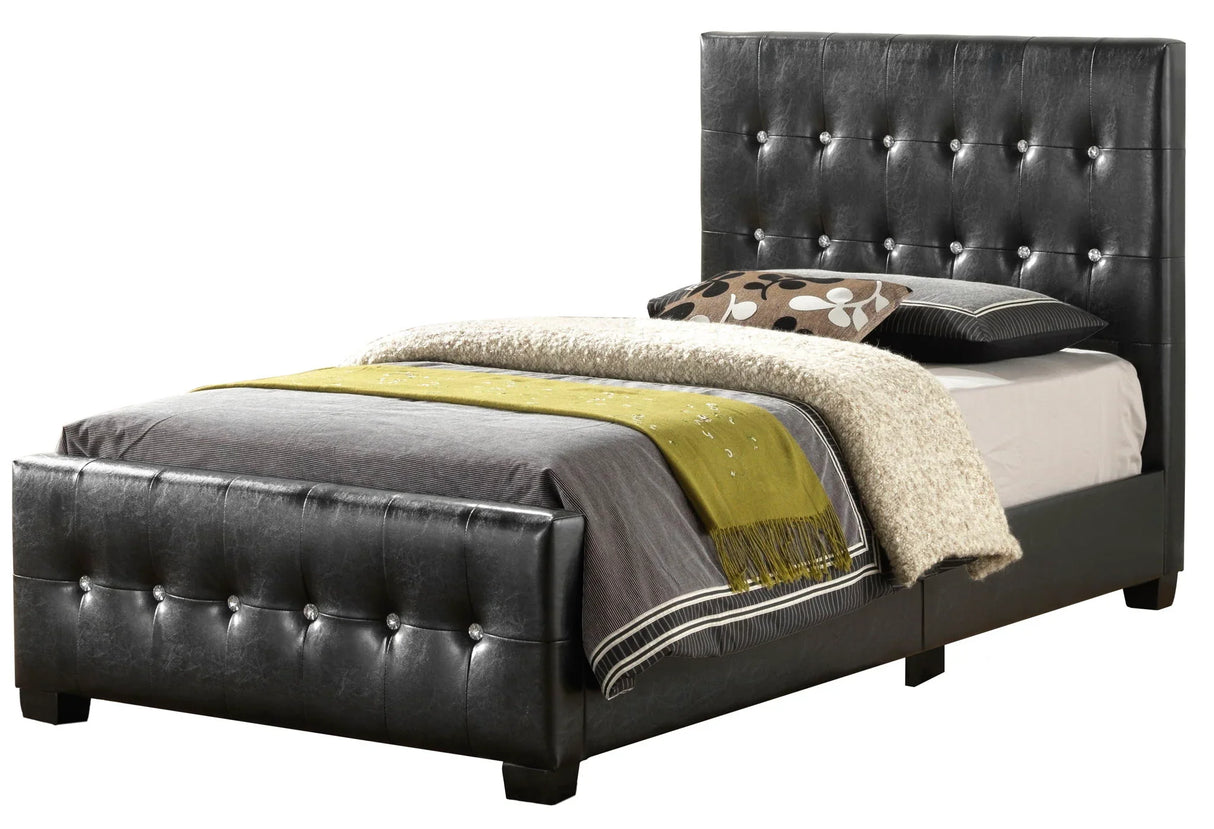 Stylish Transitional Bed - Furniture Home Direct