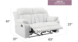 Cozy Padded Love Seat For Relaxation - Furniture Home Direct