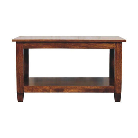 Belmont - X Frame Coffee Table - Brown - Furniture Home Direct